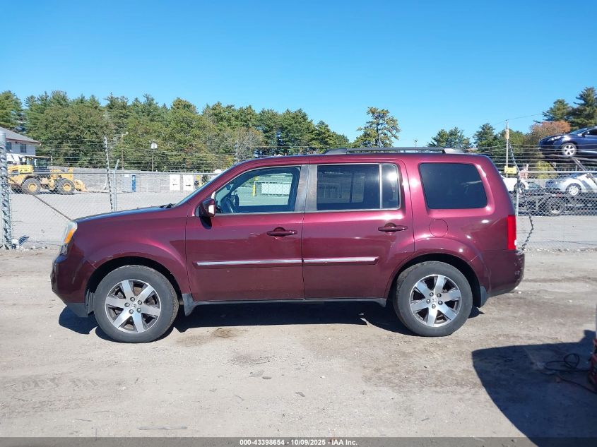 2013 Honda Pilot Touring VIN: 5FNYF4H93DB028183 Lot: 43398654
