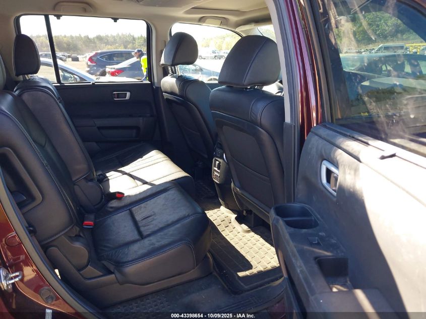 2013 Honda Pilot Touring VIN: 5FNYF4H93DB028183 Lot: 43398654