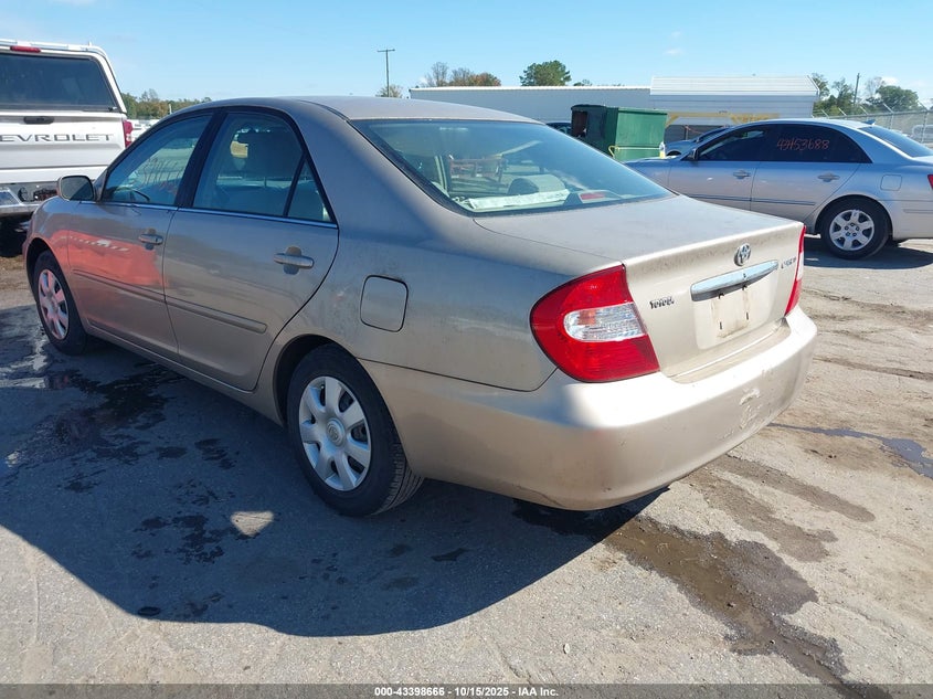 4T1BE32K63U765300 2003 TOYOTA CAMRY photo no. 3