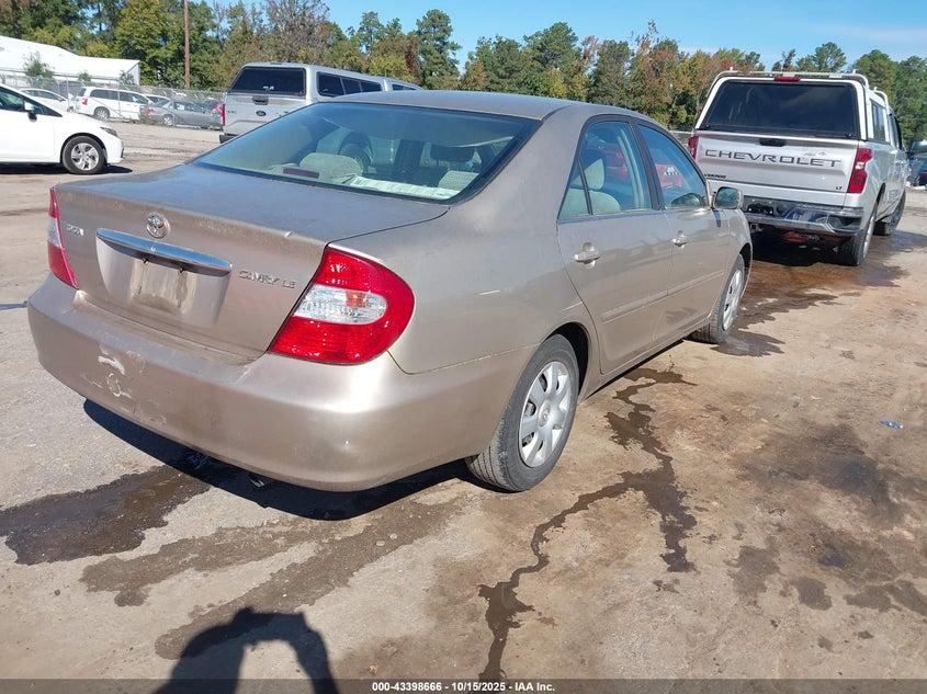 4T1BE32K63U765300 2003 TOYOTA CAMRY photo no. 4