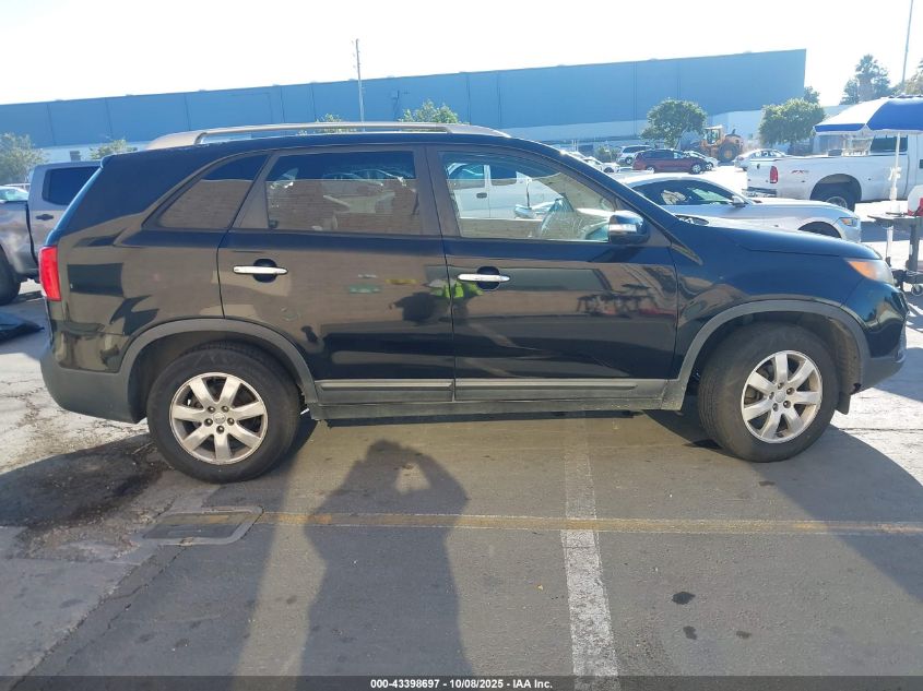 2013 Kia Sorento Lx V6 VIN: 5XYKTDA25DG376488 Lot: 43398697