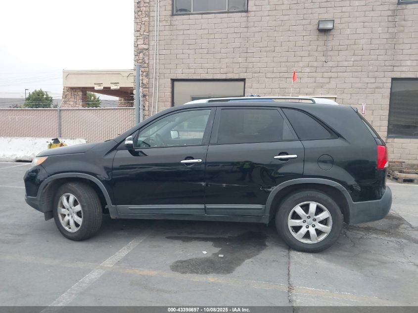2013 Kia Sorento Lx V6 VIN: 5XYKTDA25DG376488 Lot: 43398697