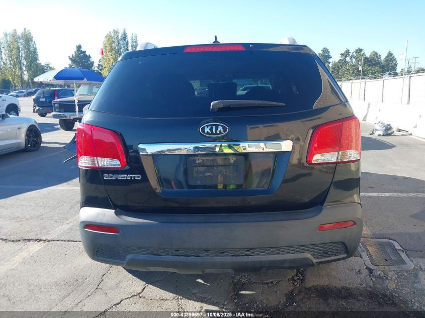 2013 Kia Sorento Lx V6 VIN: 5XYKTDA25DG376488 Lot: 43398697