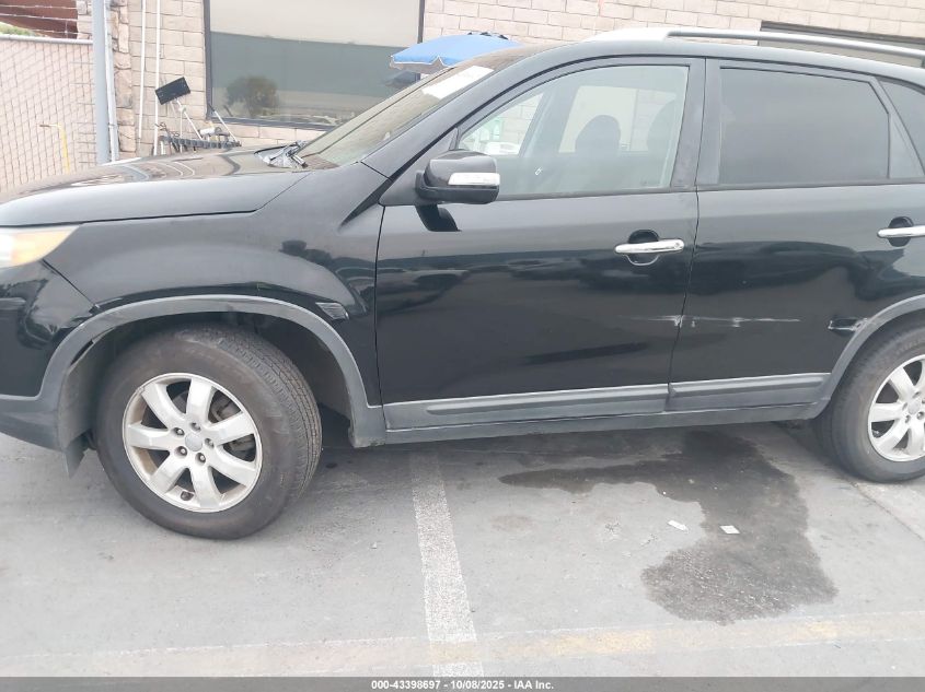 2013 Kia Sorento Lx V6 VIN: 5XYKTDA25DG376488 Lot: 43398697