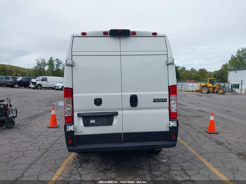 2023 Ram Promaster 3500 Cargo Van High Roof 159 Wb Ext VIN: 3C6MRVJG2PE582336 Lot: 43398724