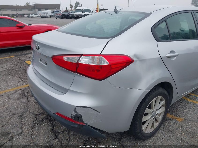 2016 Kia Forte Lx VIN: KNAFX4A67G5490169 Lot: 43398738