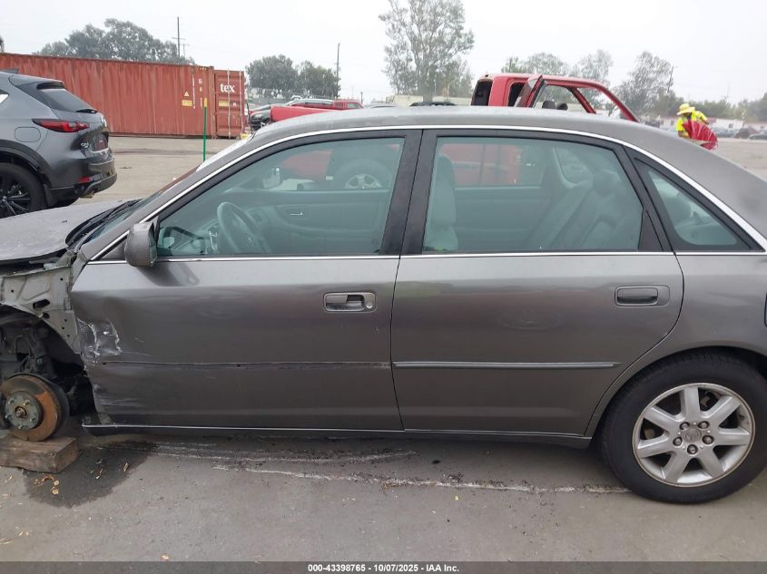 2003 Toyota Avalon Xl VIN: 4T1BF28B93U287520 Lot: 43398765