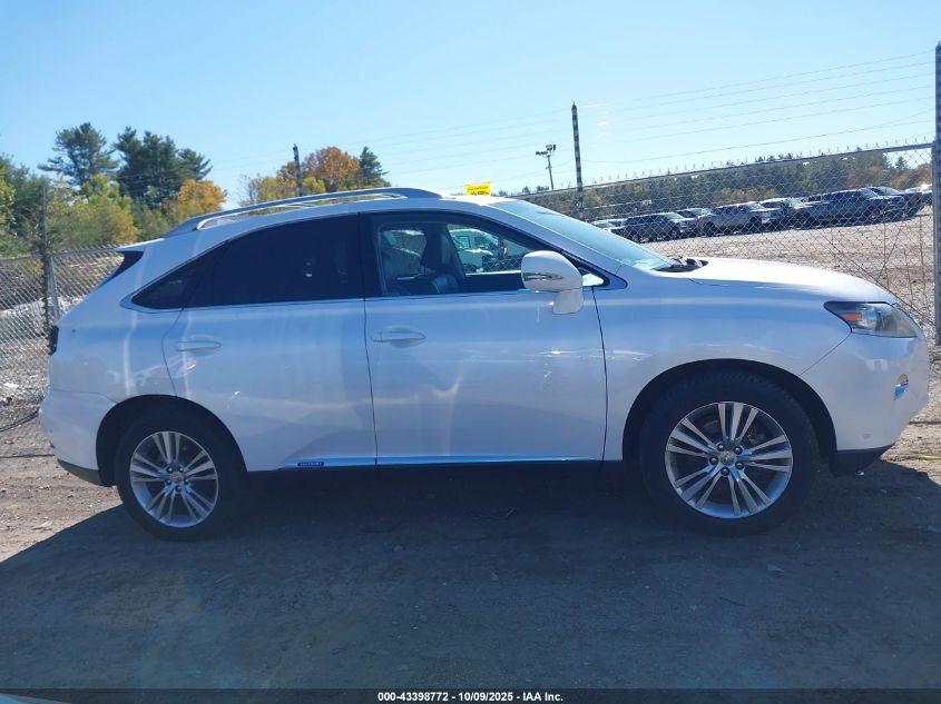 2015 Lexus Rx 450H VIN: 2T2BC1BA8FC001225 Lot: 43398772