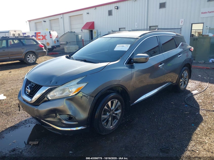 2016 NISSAN MURANO SV 5N1AZ2MH4GN165452