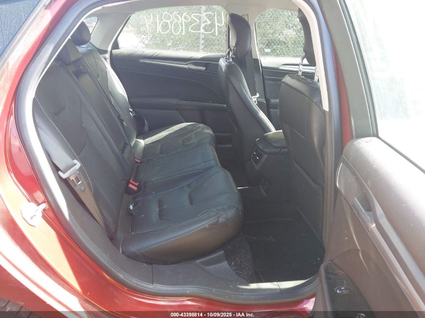 2014 Ford Fusion Titanium VIN: 3FA6P0K90ER304444 Lot: 43398814