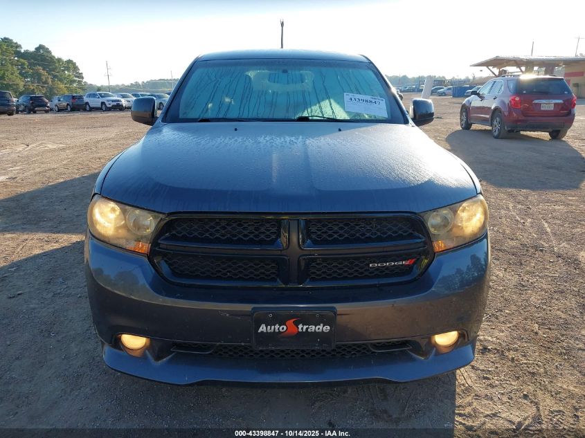 2013 Dodge Durango Sxt VIN: 1C4RDHAG5DC691892 Lot: 43398847