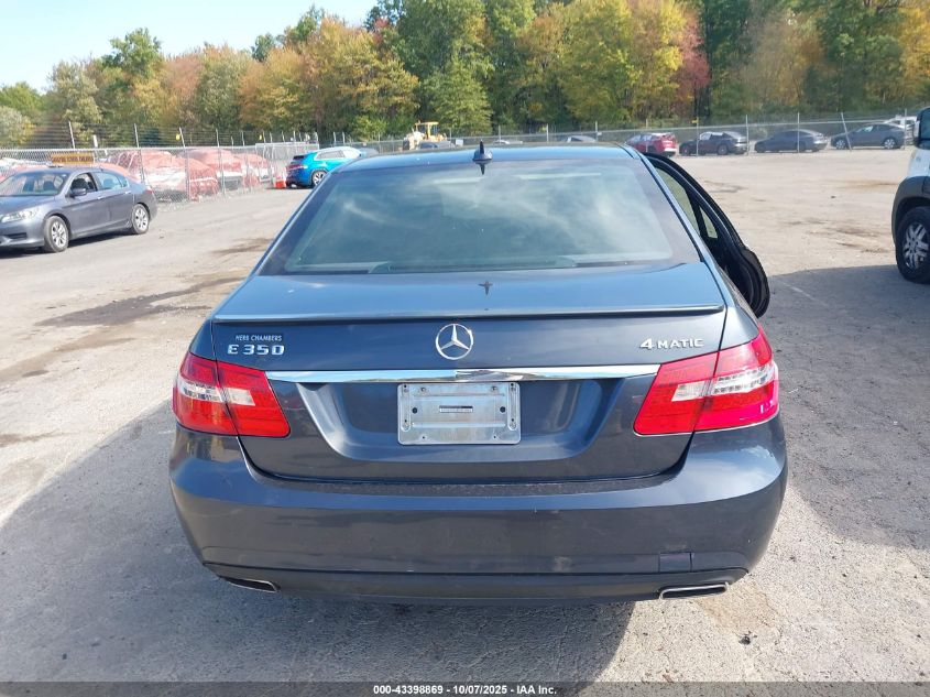 2013 Mercedes-Benz E 350 4Matic VIN: WDDHF8JB4DA680796 Lot: 43398869