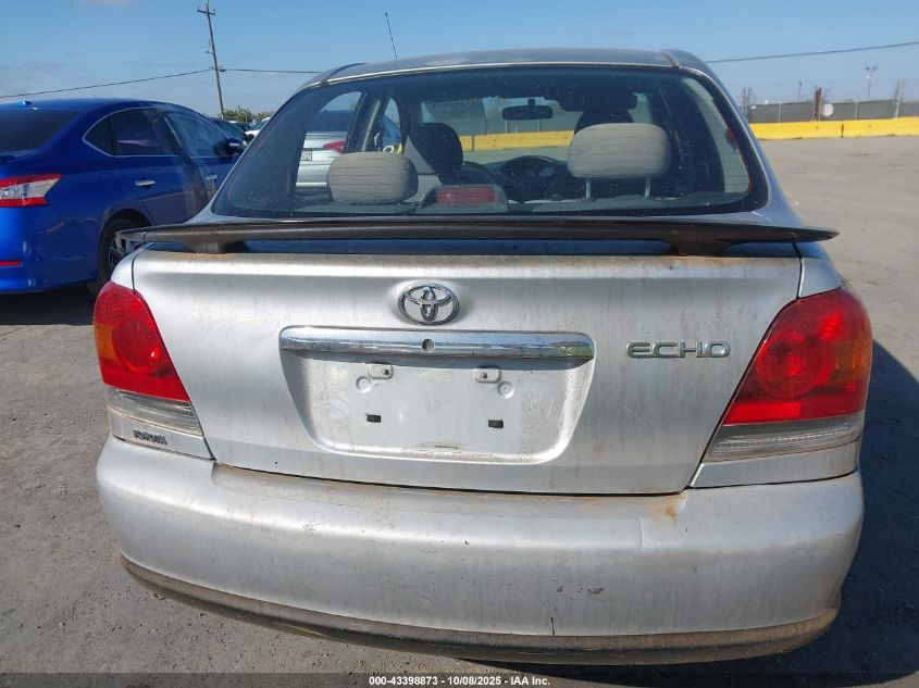 2003 Toyota Echo VIN: JTDBT123035045847 Lot: 43398873