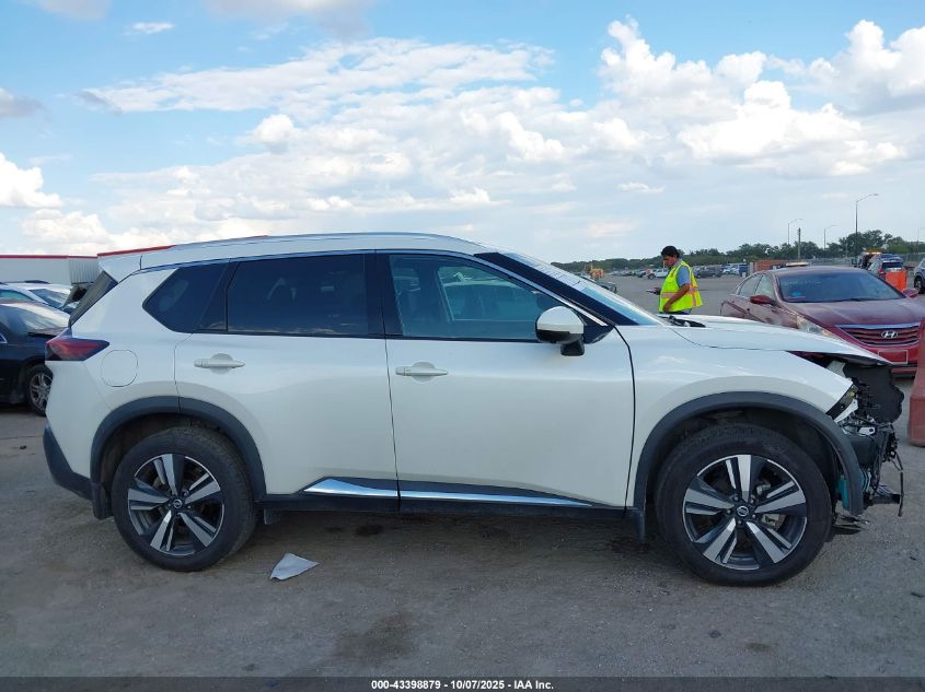 2021 Nissan Rogue Sl Fwd VIN: 5N1AT3CA0MC831712 Lot: 43398879