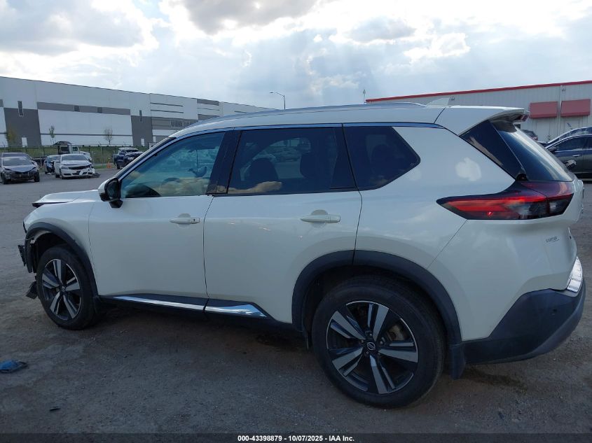 2021 Nissan Rogue Sl Fwd VIN: 5N1AT3CA0MC831712 Lot: 43398879
