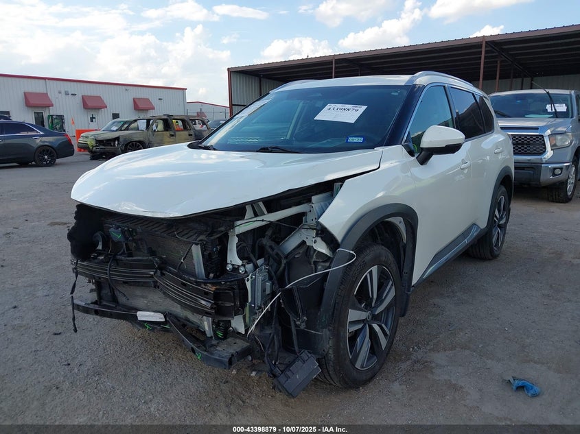 2021 Nissan Rogue Sl Fwd VIN: 5N1AT3CA0MC831712 Lot: 43398879