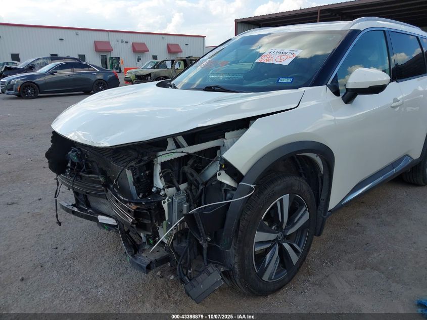 2021 Nissan Rogue Sl Fwd VIN: 5N1AT3CA0MC831712 Lot: 43398879