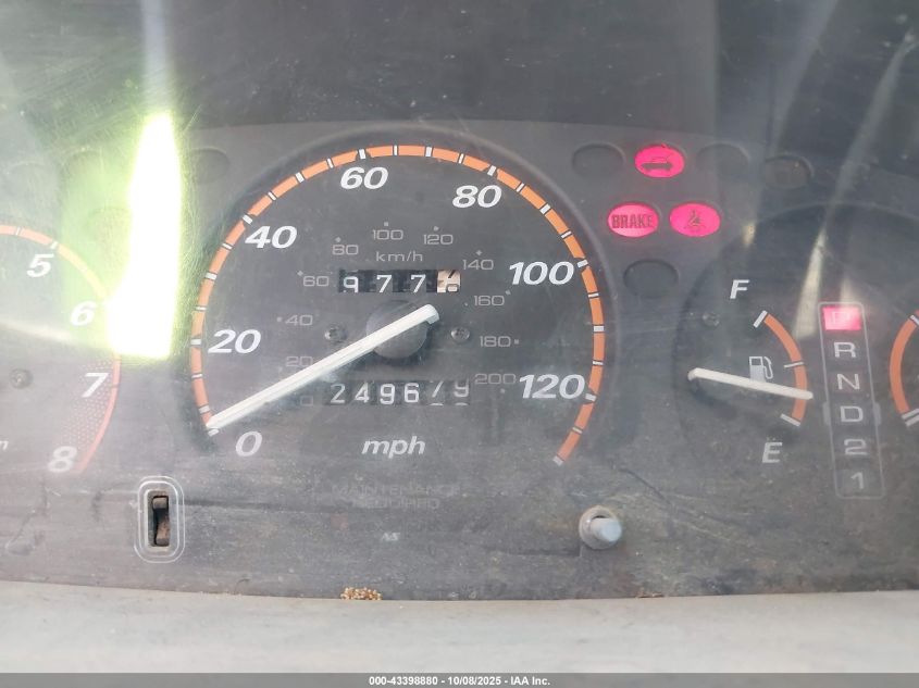 2001 Honda Cr-V Lx VIN: JHLRD28431C004254 Lot: 43398880