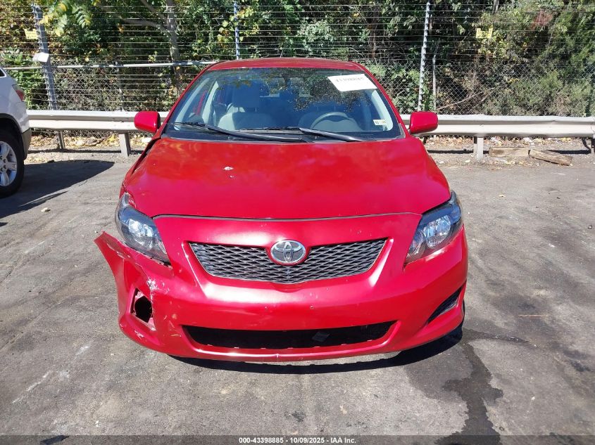 2009 Toyota Corolla Le VIN: JTDBL40E399050273 Lot: 43398885