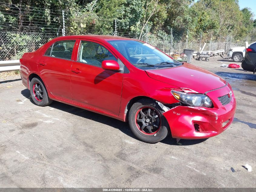 2009 Toyota Corolla Le VIN: JTDBL40E399050273 Lot: 43398885