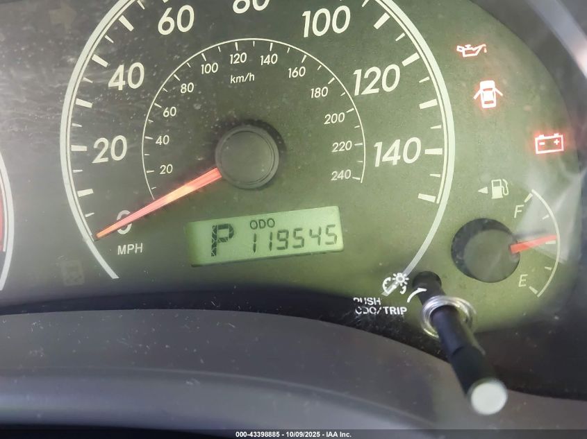 2009 Toyota Corolla Le VIN: JTDBL40E399050273 Lot: 43398885