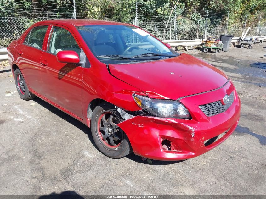 2009 Toyota Corolla Le VIN: JTDBL40E399050273 Lot: 43398885