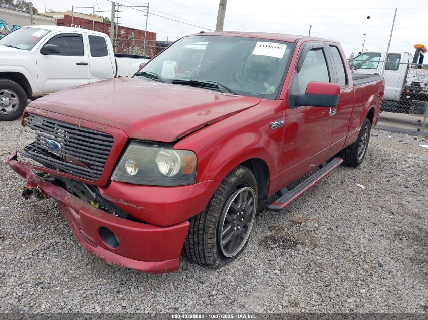 2008 Ford F-150 Fx2/Lariat/Xl/Xlt VIN: 1FTPX12V38KC75337 Lot: 43398894