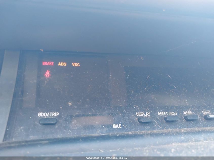 2003 Toyota Avalon Xls VIN: 4T1BF28B53U285392 Lot: 43398912