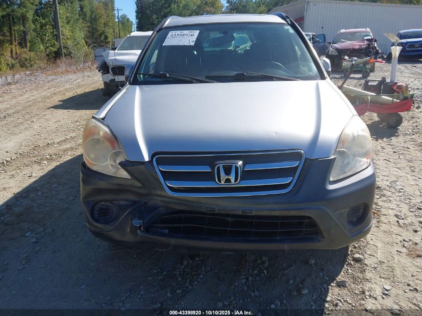 2006 Honda Cr-V Ex VIN: JHLRD68856C013586 Lot: 43398920