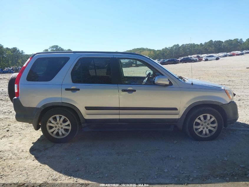 2006 Honda Cr-V Ex VIN: JHLRD68856C013586 Lot: 43398920