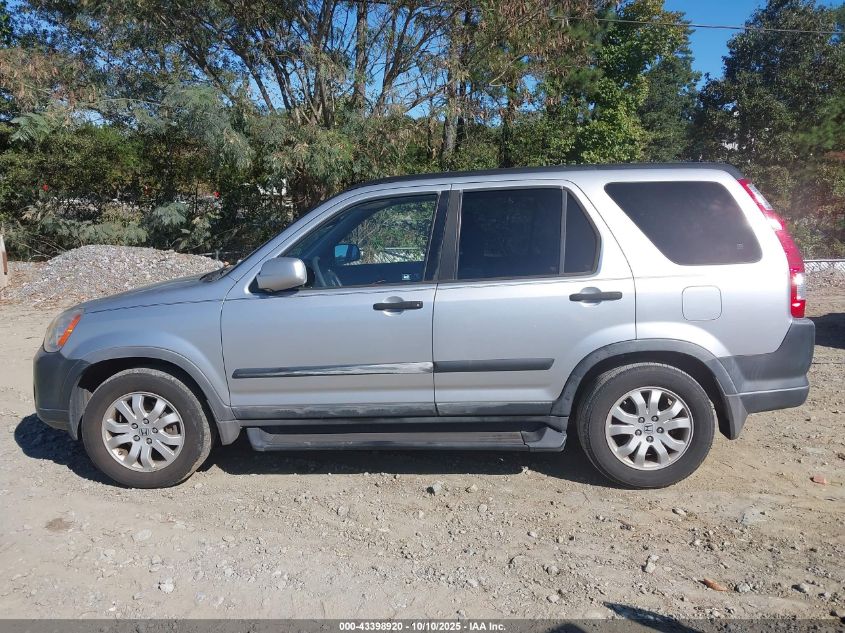 2006 Honda Cr-V Ex VIN: JHLRD68856C013586 Lot: 43398920