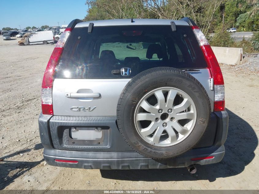 2006 Honda Cr-V Ex VIN: JHLRD68856C013586 Lot: 43398920