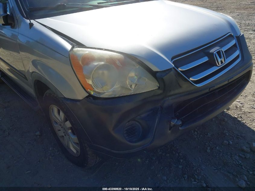 2006 Honda Cr-V Ex VIN: JHLRD68856C013586 Lot: 43398920