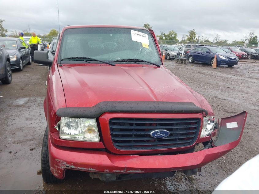 2009 Ford Ranger Sport/Xl/Xlt VIN: 1FTYR14E69PA01128 Lot: 43398963
