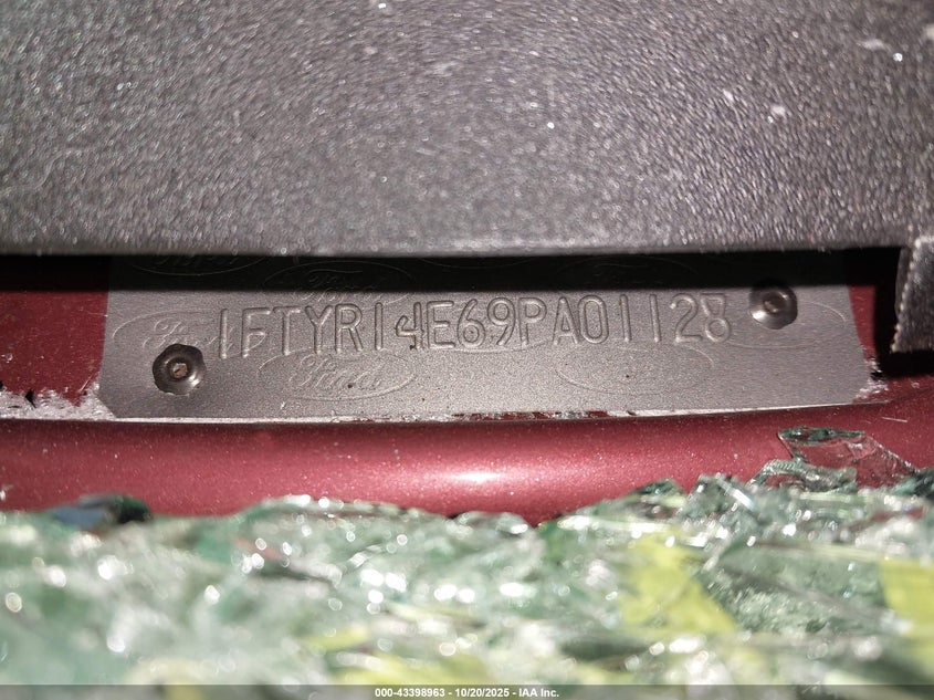 1FTYR14E69PA01128 2009 FORD RANGER photo no. 9
