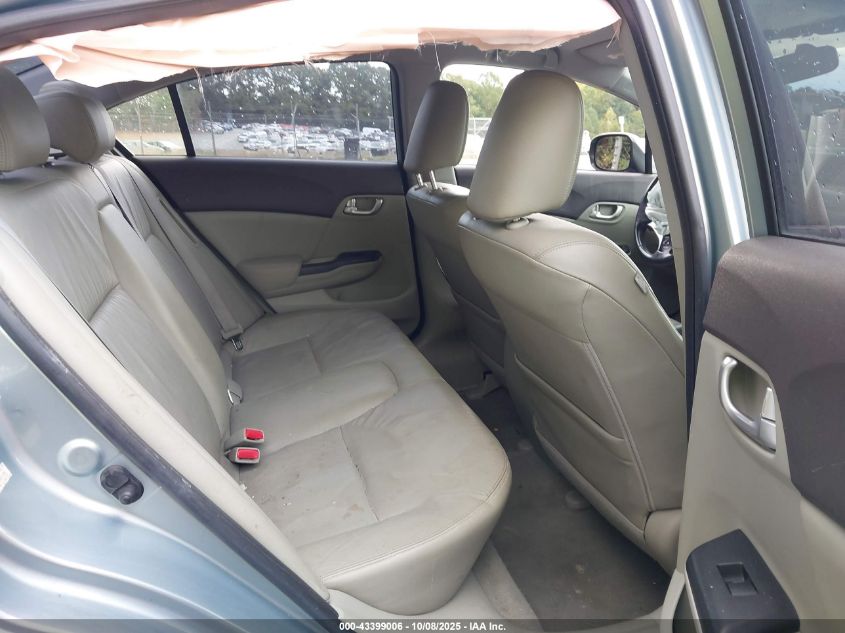 2012 Honda Civic Hybrid VIN: JHMFB4F35CS001309 Lot: 43399006