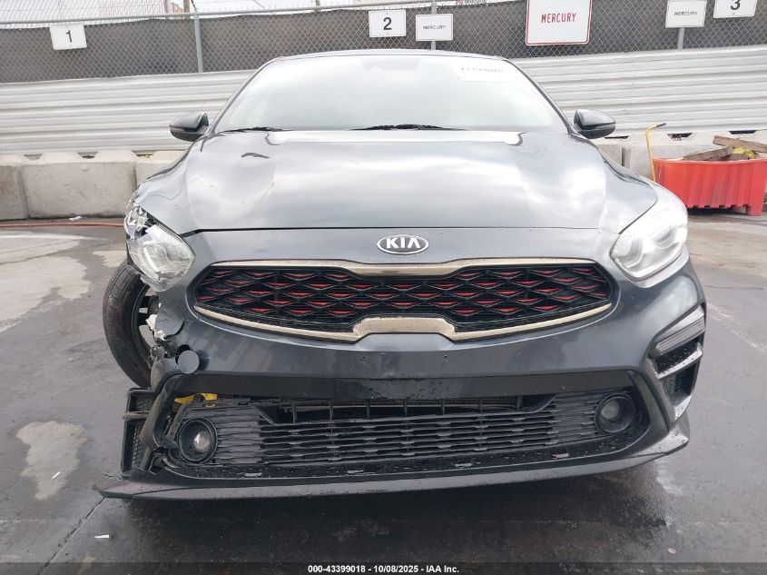 2021 Kia Forte Gt-Line VIN: 3KPF34AD8ME408642 Lot: 43399018