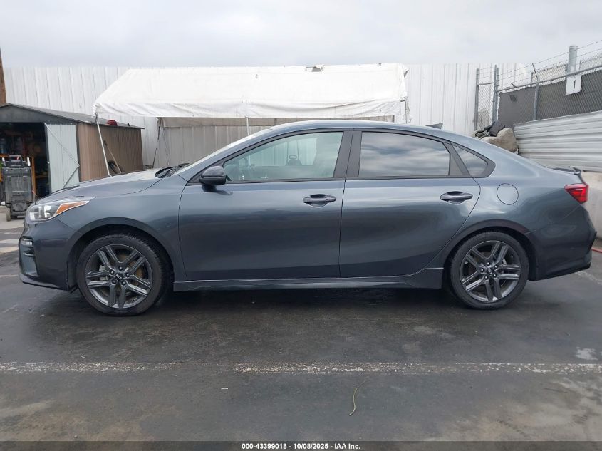 2021 Kia Forte Gt-Line VIN: 3KPF34AD8ME408642 Lot: 43399018