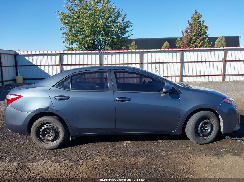 2015 Toyota Corolla L VIN: 2T1BURHE0FC398682 Lot: 43399022