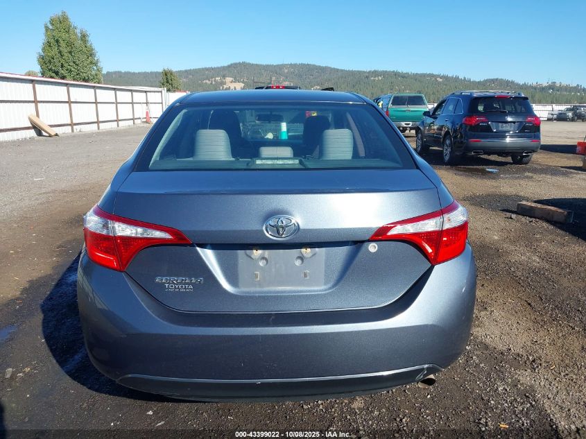 2015 Toyota Corolla L VIN: 2T1BURHE0FC398682 Lot: 43399022