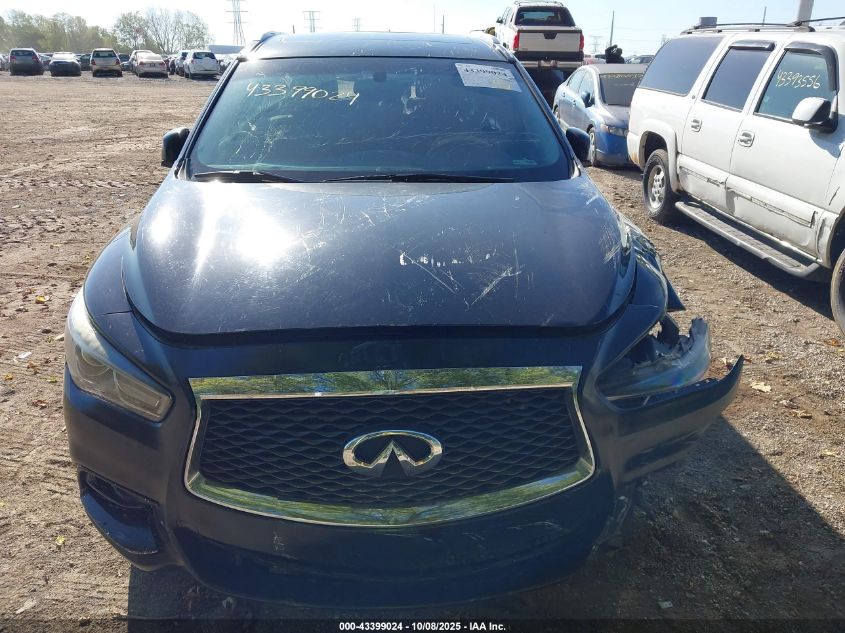 2016 Infiniti Qx60 VIN: 5N1AL0MM5GC512110 Lot: 43399024