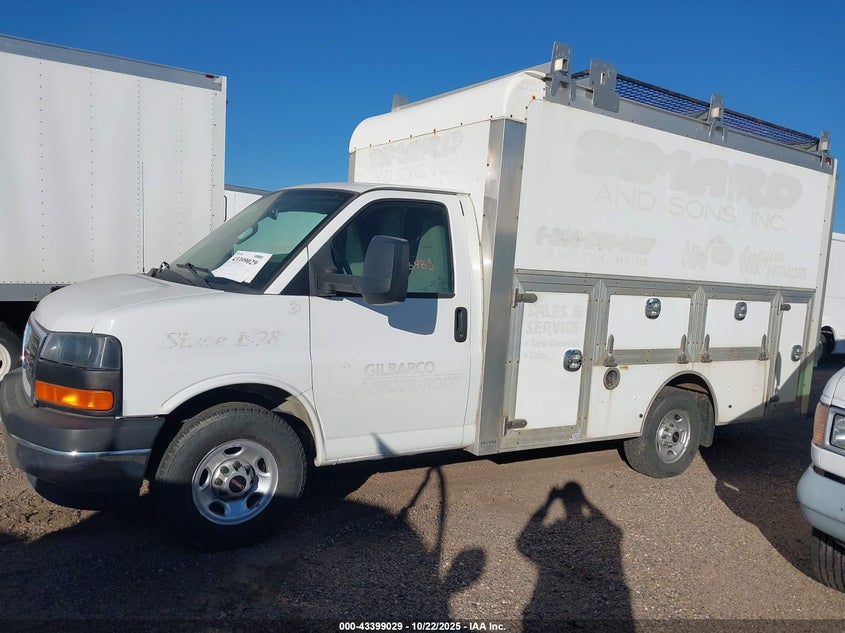 2018 GMC Savana Cutaway Work Van VIN: 1GD07RFG9J1235170 Lot: 43399029