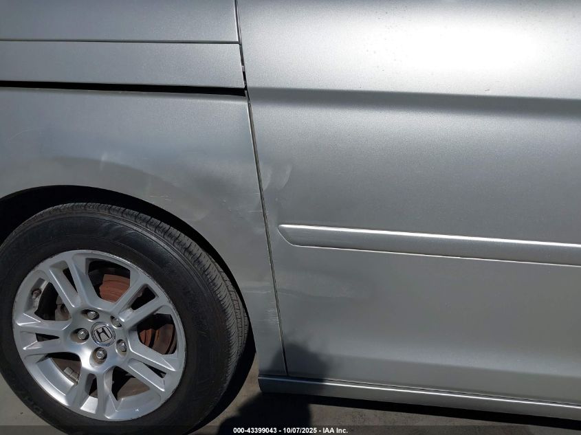 2005 Honda Odyssey Touring VIN: 5FNRL38865B124020 Lot: 43399043