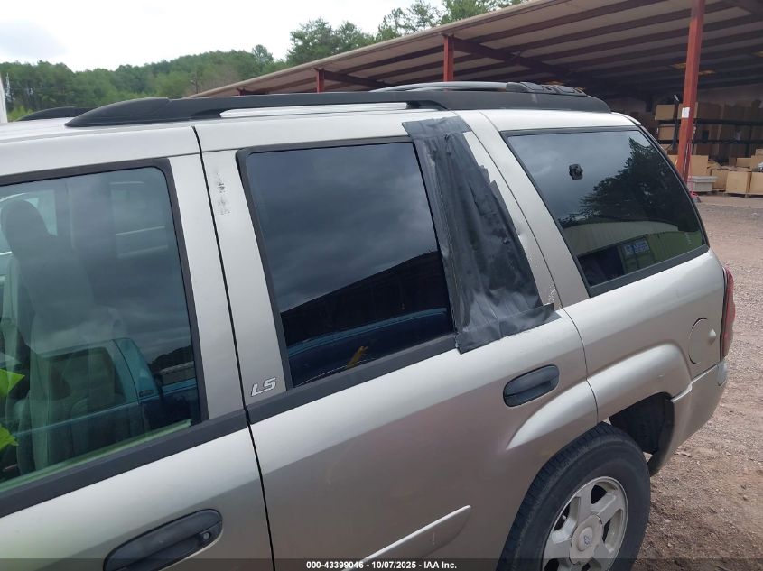 2002 Chevrolet Trailblazer Ls VIN: 1GNDS13SX22455936 Lot: 43399046