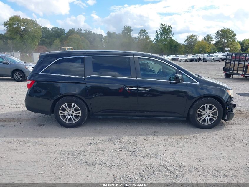 2012 Honda Odyssey Ex-L VIN: 5FNRL5H64CB057635 Lot: 43399049