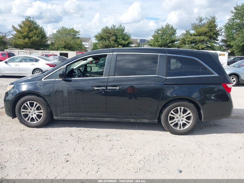 2012 Honda Odyssey Ex-L VIN: 5FNRL5H64CB057635 Lot: 43399049