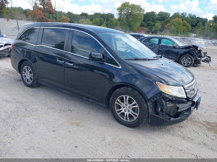2012 Honda Odyssey Ex-L VIN: 5FNRL5H64CB057635 Lot: 43399049