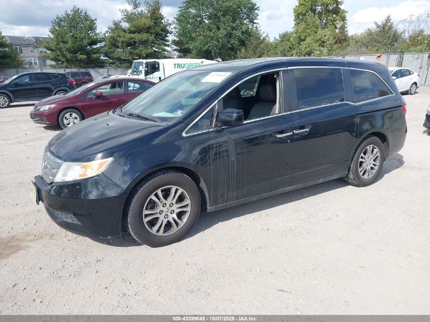 2012 Honda Odyssey Ex-L VIN: 5FNRL5H64CB057635 Lot: 43399049
