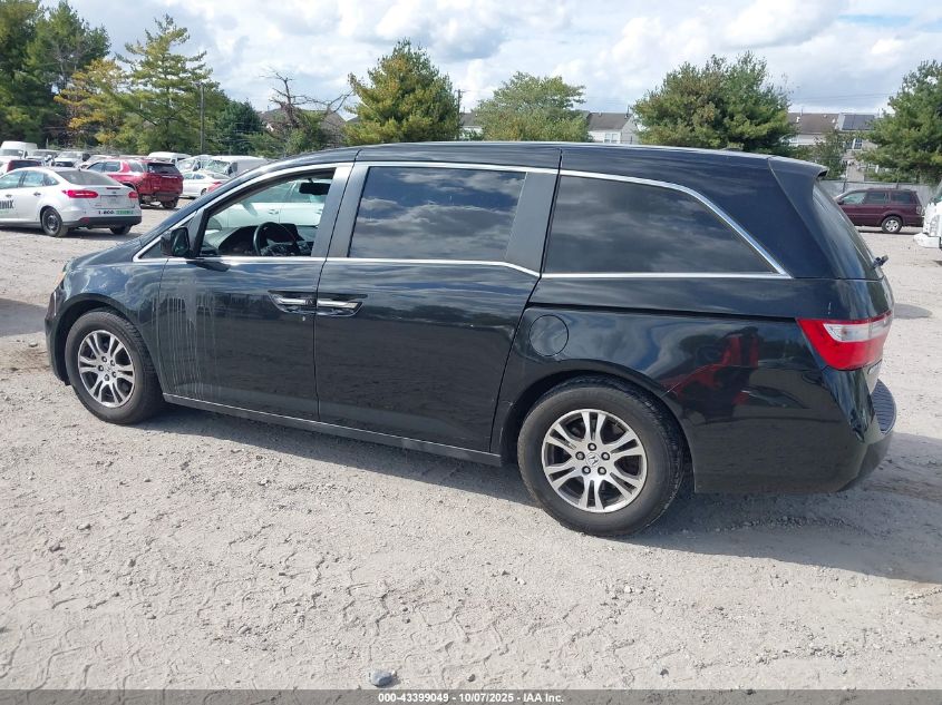 2012 Honda Odyssey Ex-L VIN: 5FNRL5H64CB057635 Lot: 43399049