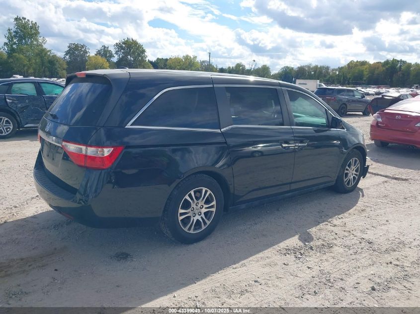 2012 Honda Odyssey Ex-L VIN: 5FNRL5H64CB057635 Lot: 43399049